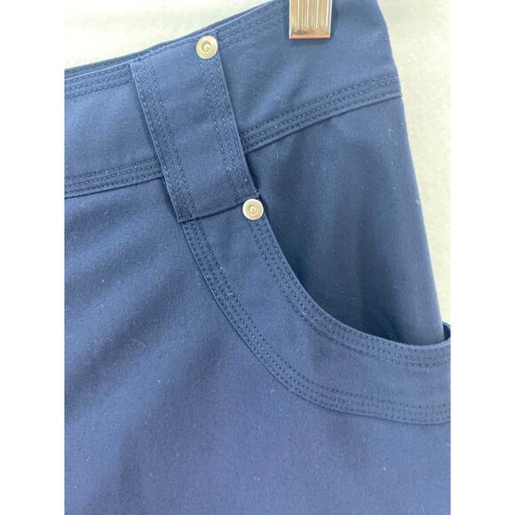 Swing‎ Bette & Court Navy Blue Box Pleat Golf Stretch Navy Skort Sz 8 - Picture 4 of 7